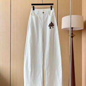 Chrome Hearts corduroy sickle pants